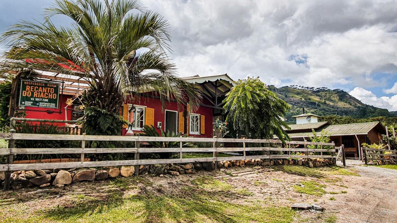 Cabanas Recanto Do Riacho Urubici Exterior foto